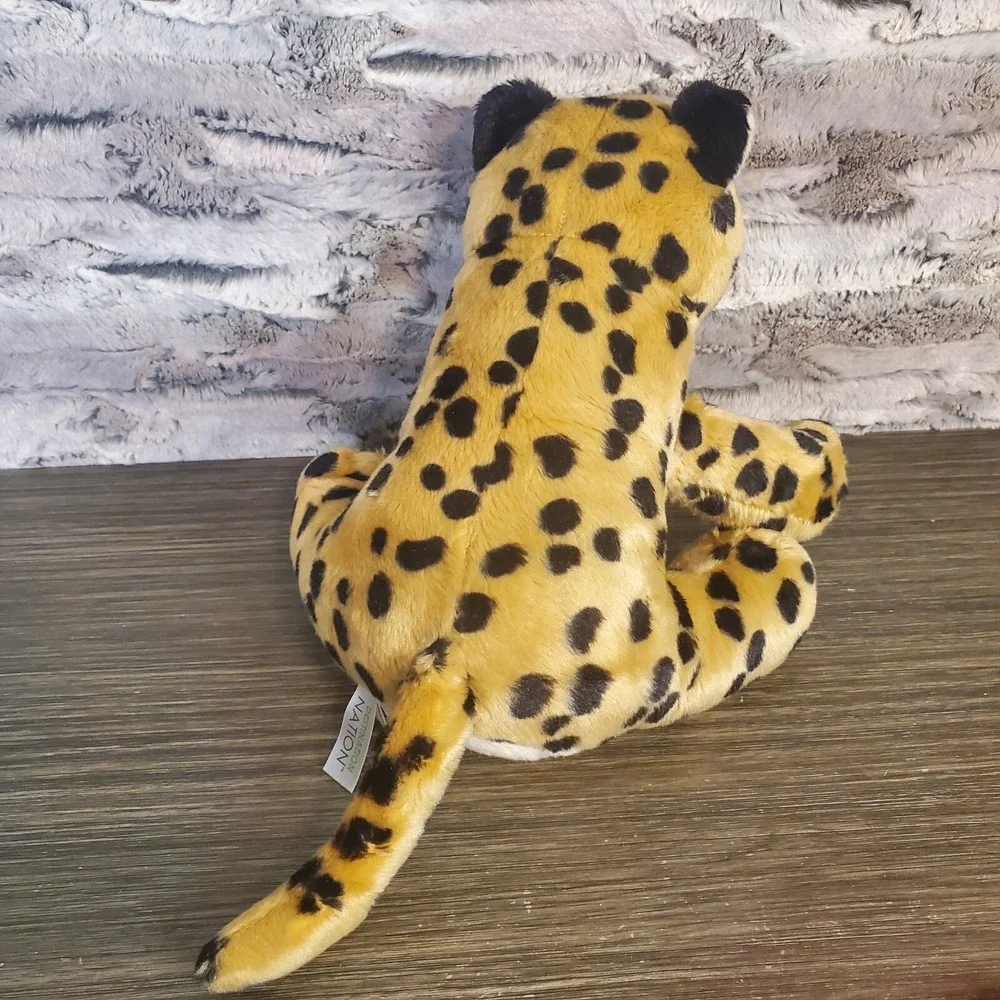 Aurora Destination‎ Nation Sitting Cheetah Plush 11